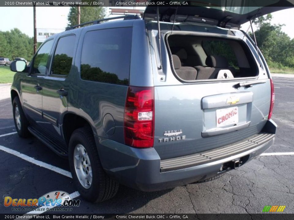 2010 Chevrolet Tahoe LS Blue Granite Metallic / Ebony Photo #13
