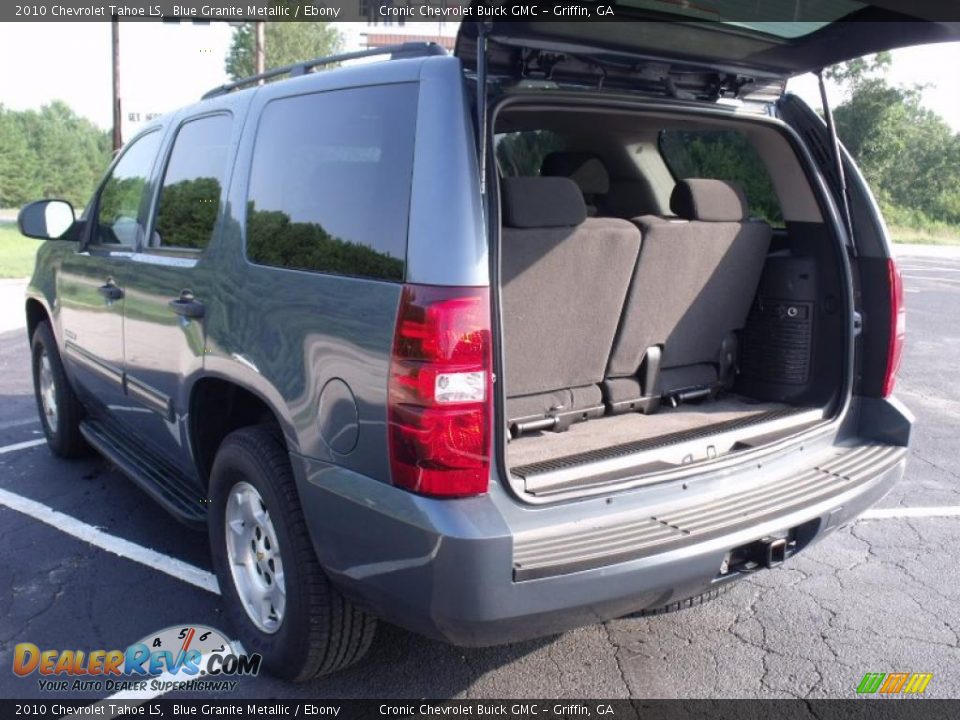 2010 Chevrolet Tahoe LS Blue Granite Metallic / Ebony Photo #14