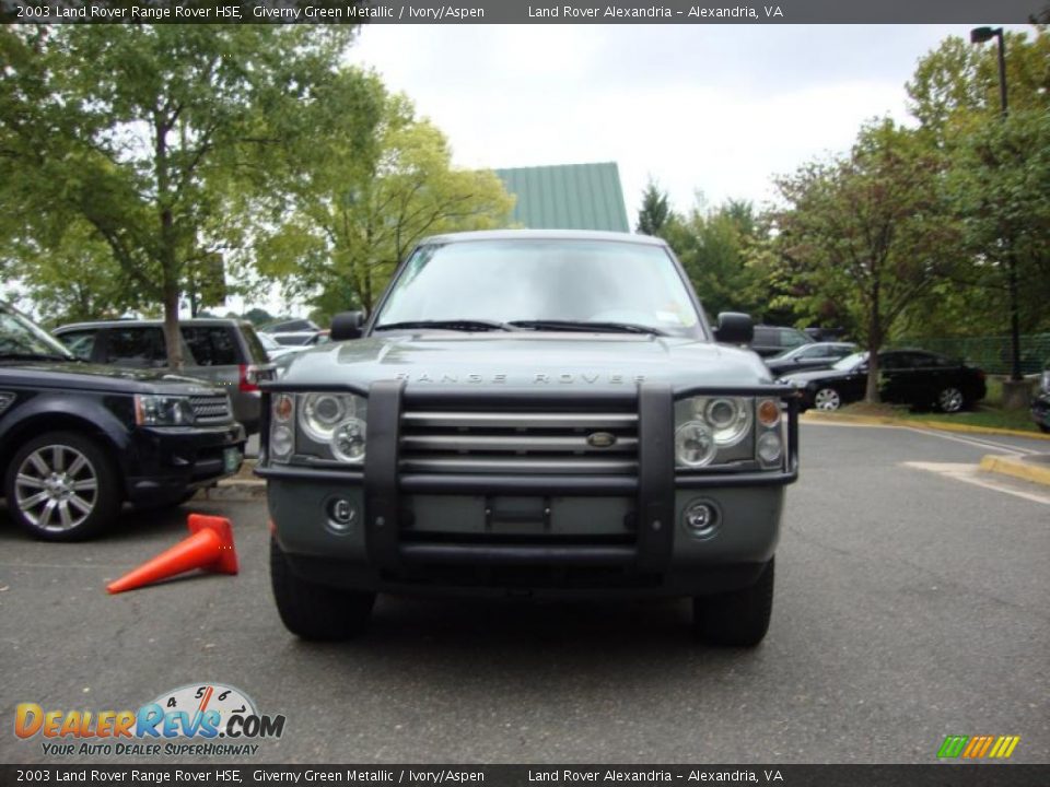 2003 Land Rover Range Rover HSE Giverny Green Metallic / Ivory/Aspen Photo #1