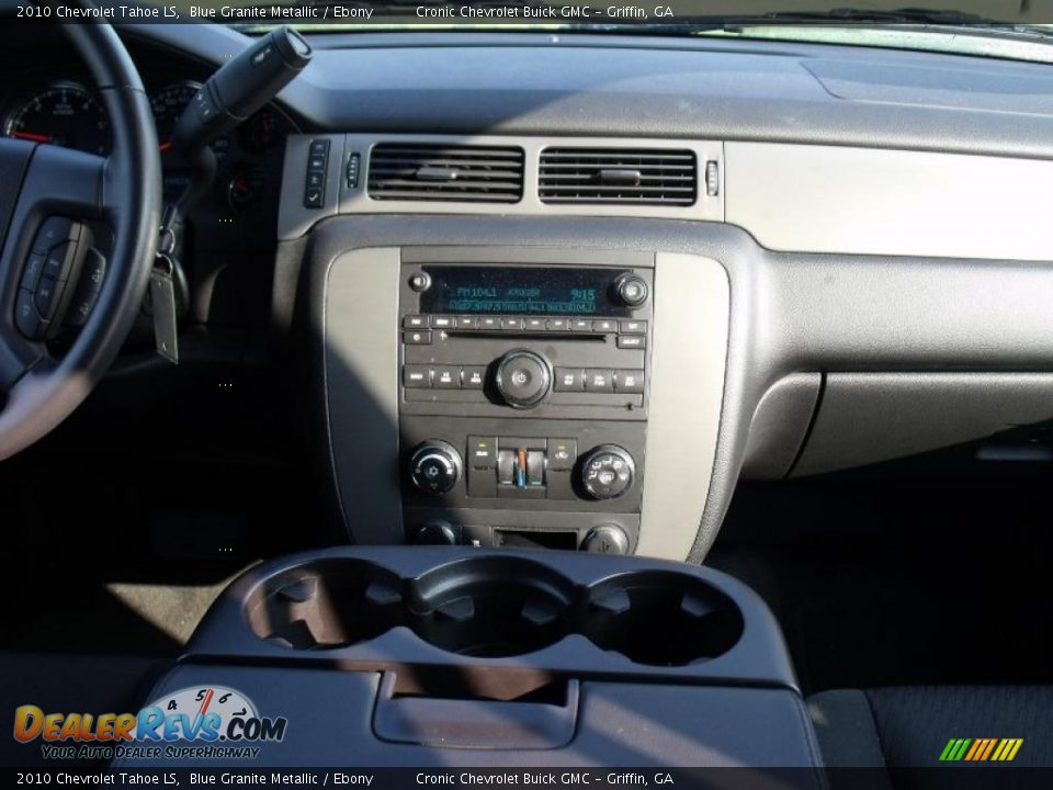 2010 Chevrolet Tahoe LS Blue Granite Metallic / Ebony Photo #18