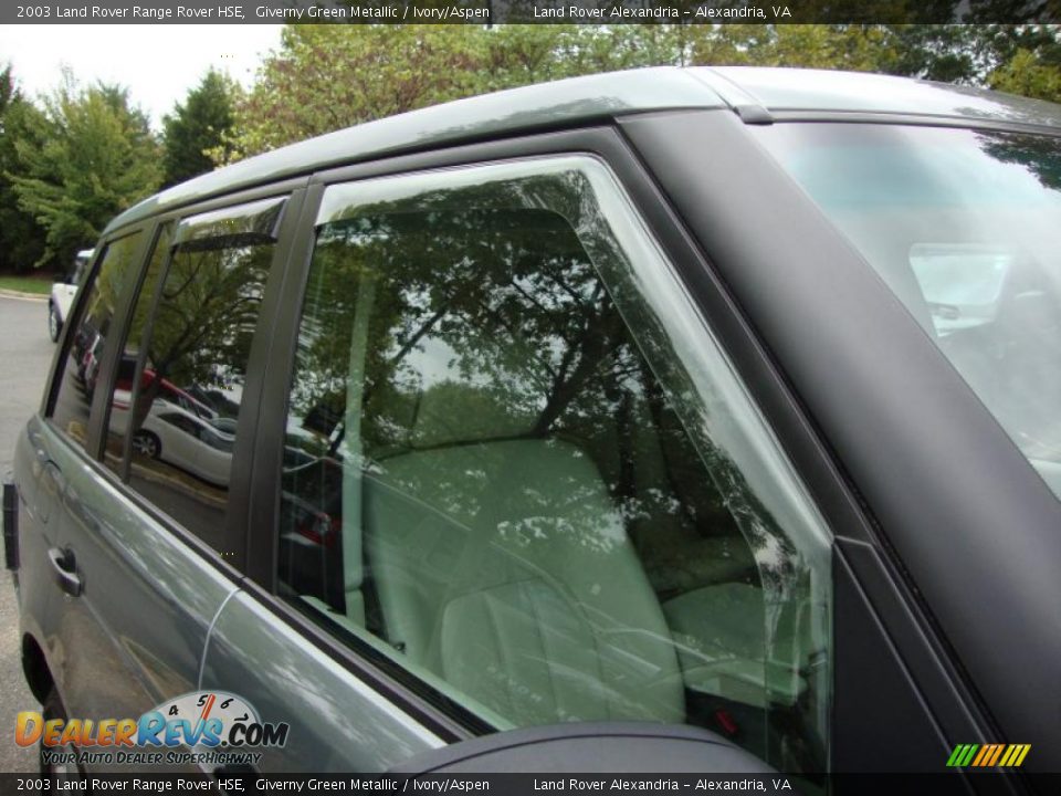 2003 Land Rover Range Rover HSE Giverny Green Metallic / Ivory/Aspen Photo #5
