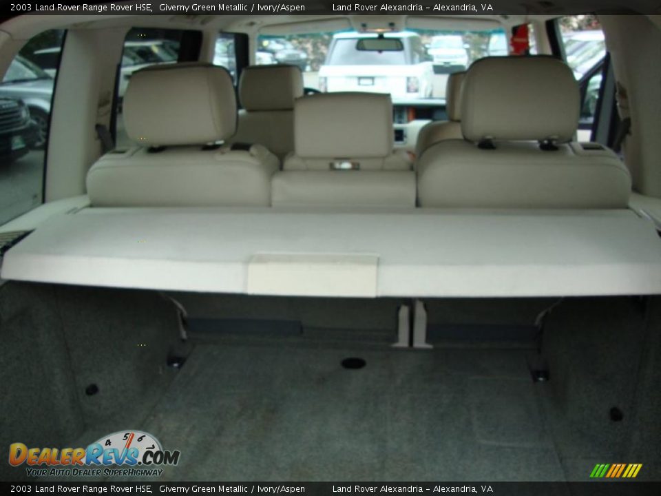 2003 Land Rover Range Rover HSE Giverny Green Metallic / Ivory/Aspen Photo #9