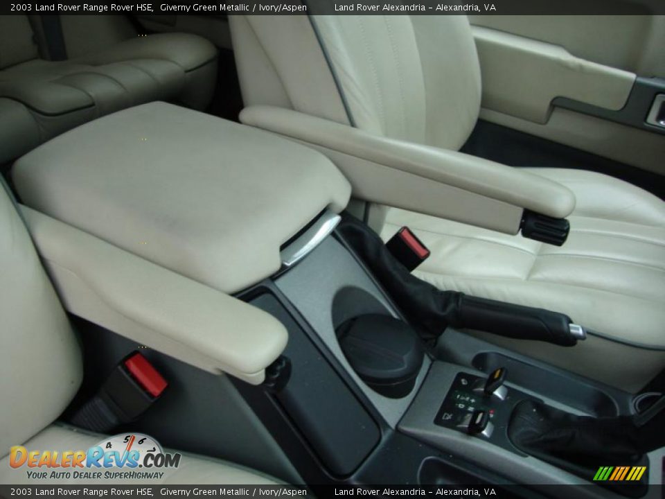 2003 Land Rover Range Rover HSE Giverny Green Metallic / Ivory/Aspen Photo #12