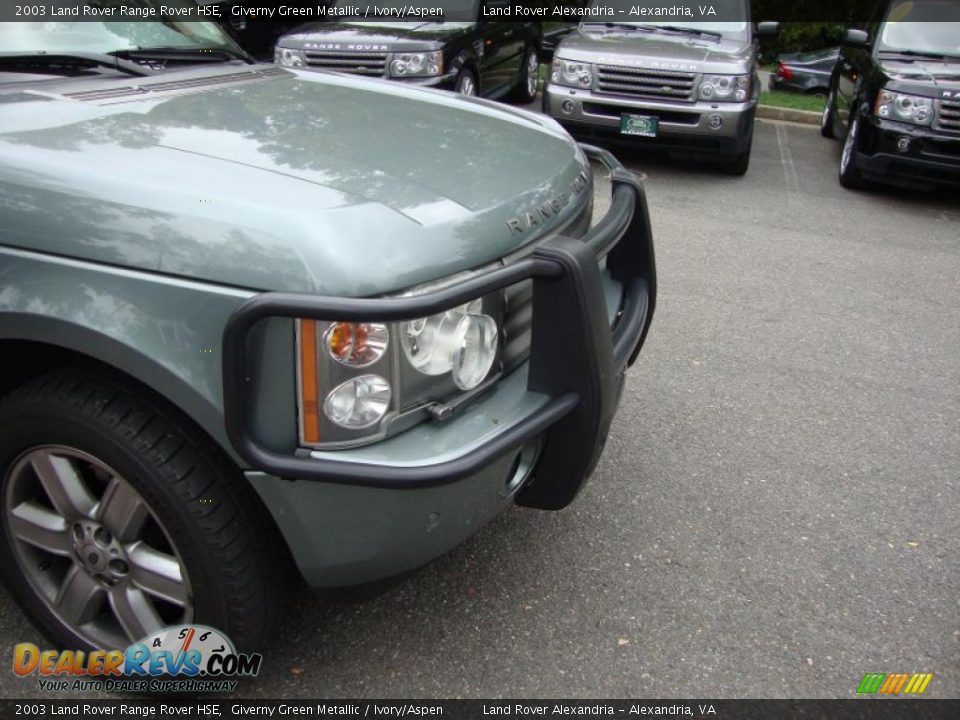 2003 Land Rover Range Rover HSE Giverny Green Metallic / Ivory/Aspen Photo #13