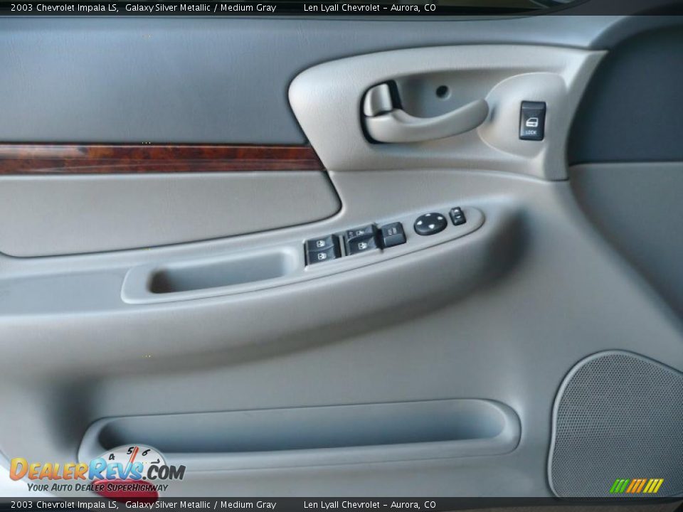 2003 Chevrolet Impala LS Galaxy Silver Metallic / Medium Gray Photo #7