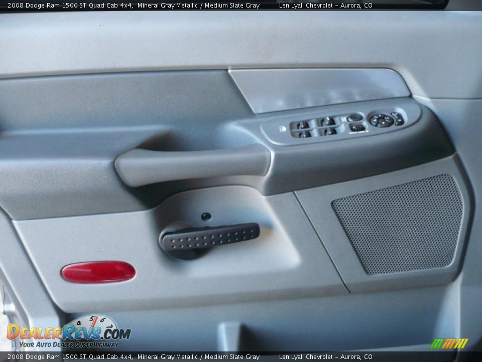 2008 Dodge Ram 1500 ST Quad Cab 4x4 Mineral Gray Metallic / Medium Slate Gray Photo #7