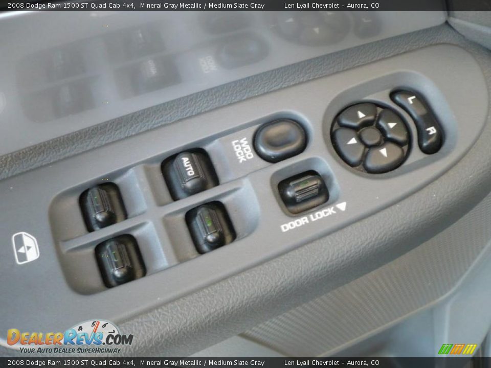 2008 Dodge Ram 1500 ST Quad Cab 4x4 Mineral Gray Metallic / Medium Slate Gray Photo #8