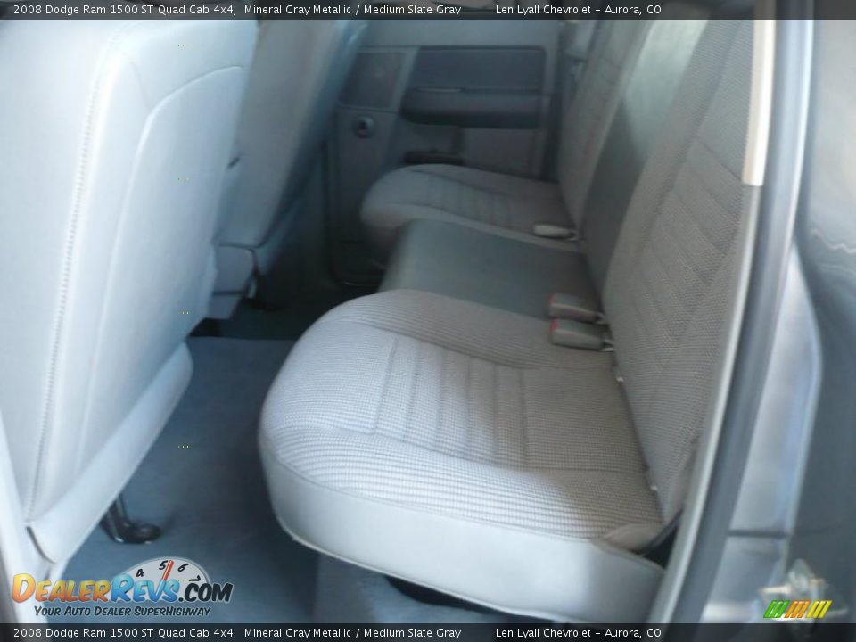 2008 Dodge Ram 1500 ST Quad Cab 4x4 Mineral Gray Metallic / Medium Slate Gray Photo #10