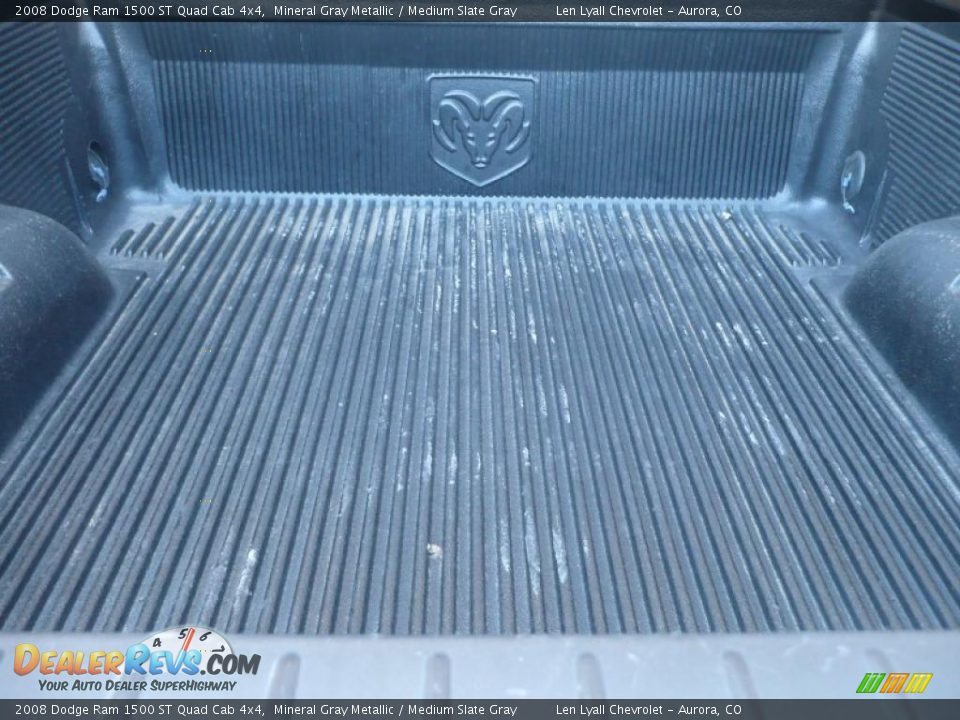 2008 Dodge Ram 1500 ST Quad Cab 4x4 Mineral Gray Metallic / Medium Slate Gray Photo #11