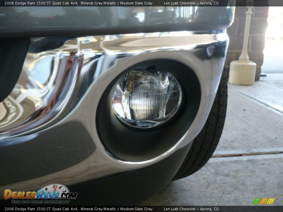 2008 Dodge Ram 1500 ST Quad Cab 4x4 Mineral Gray Metallic / Medium Slate Gray Photo #19