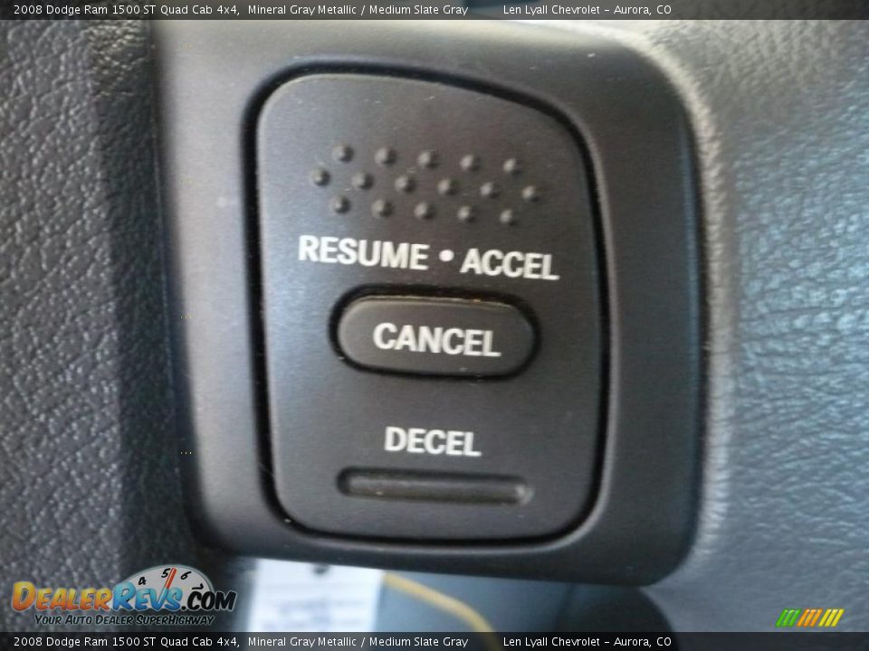 2008 Dodge Ram 1500 ST Quad Cab 4x4 Mineral Gray Metallic / Medium Slate Gray Photo #22