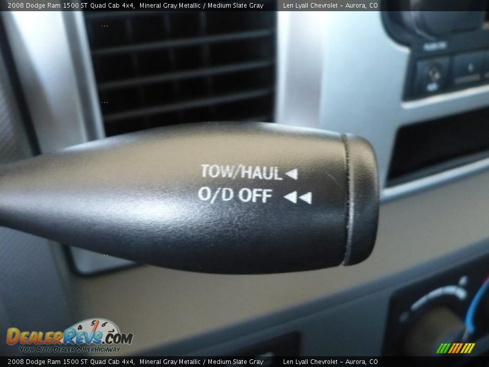 2008 Dodge Ram 1500 ST Quad Cab 4x4 Mineral Gray Metallic / Medium Slate Gray Photo #23