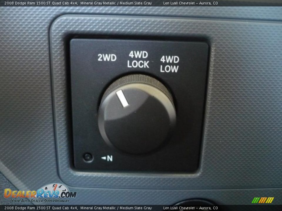 2008 Dodge Ram 1500 ST Quad Cab 4x4 Mineral Gray Metallic / Medium Slate Gray Photo #24