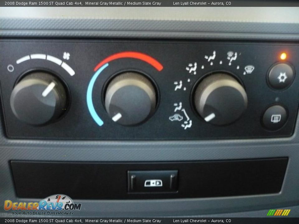 2008 Dodge Ram 1500 ST Quad Cab 4x4 Mineral Gray Metallic / Medium Slate Gray Photo #26