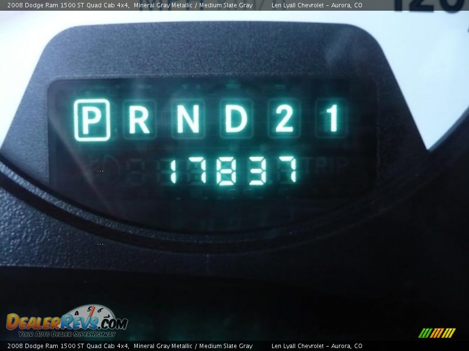 2008 Dodge Ram 1500 ST Quad Cab 4x4 Mineral Gray Metallic / Medium Slate Gray Photo #30