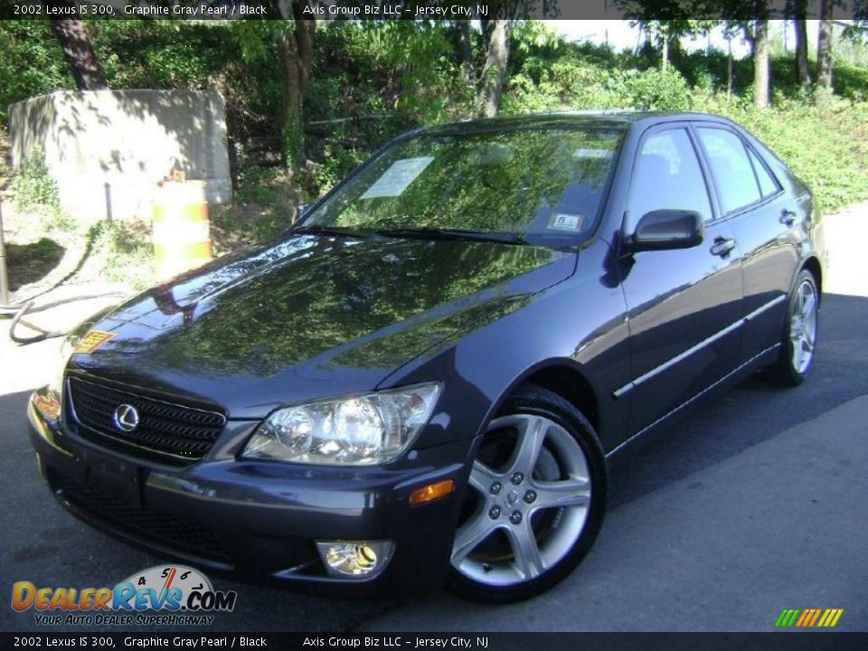 2002 Lexus IS 300 Graphite Gray Pearl / Black Photo #1