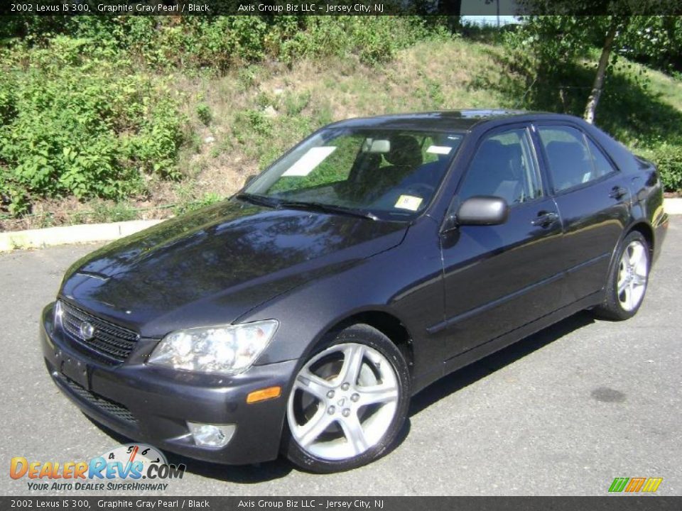 2002 Lexus IS 300 Graphite Gray Pearl / Black Photo #3