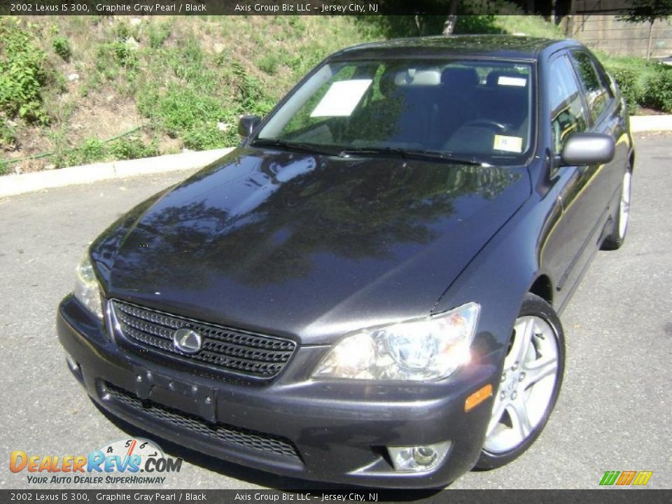 2002 Lexus IS 300 Graphite Gray Pearl / Black Photo #4
