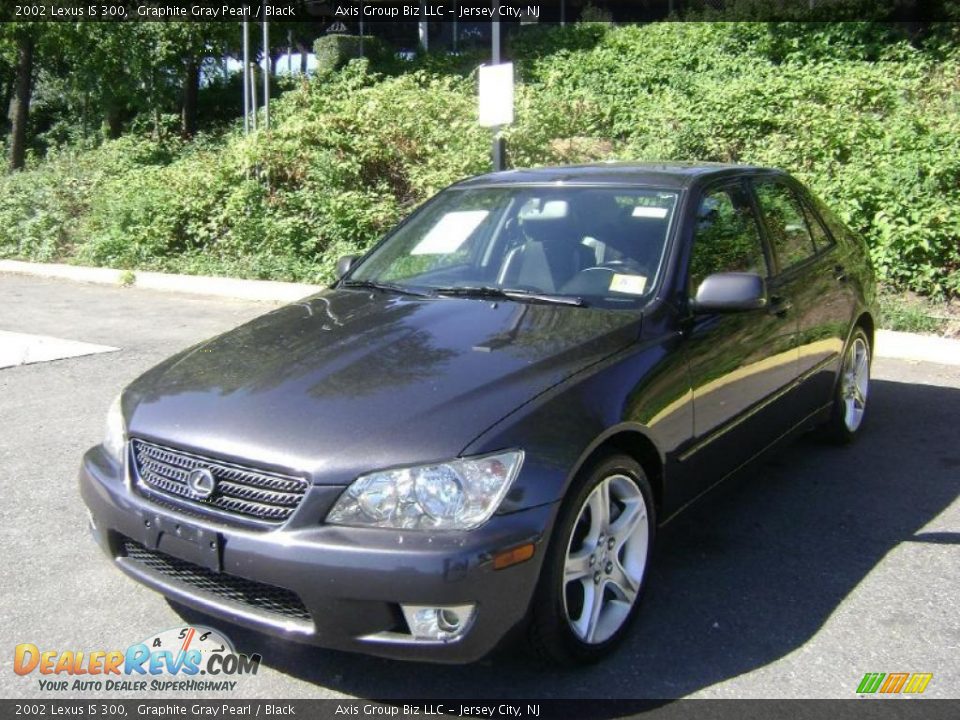 2002 Lexus IS 300 Graphite Gray Pearl / Black Photo #6