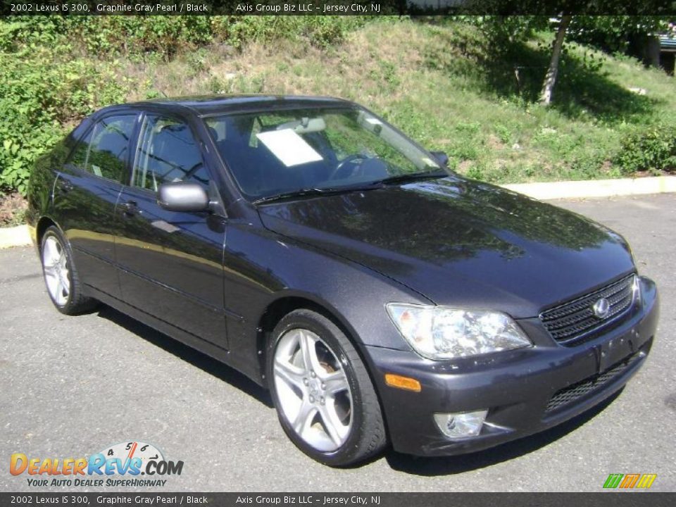 2002 Lexus IS 300 Graphite Gray Pearl / Black Photo #7