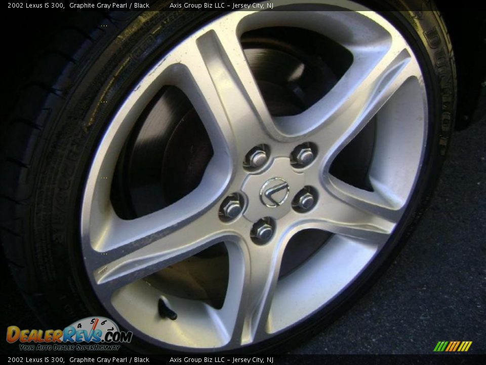 2002 Lexus IS 300 Graphite Gray Pearl / Black Photo #9