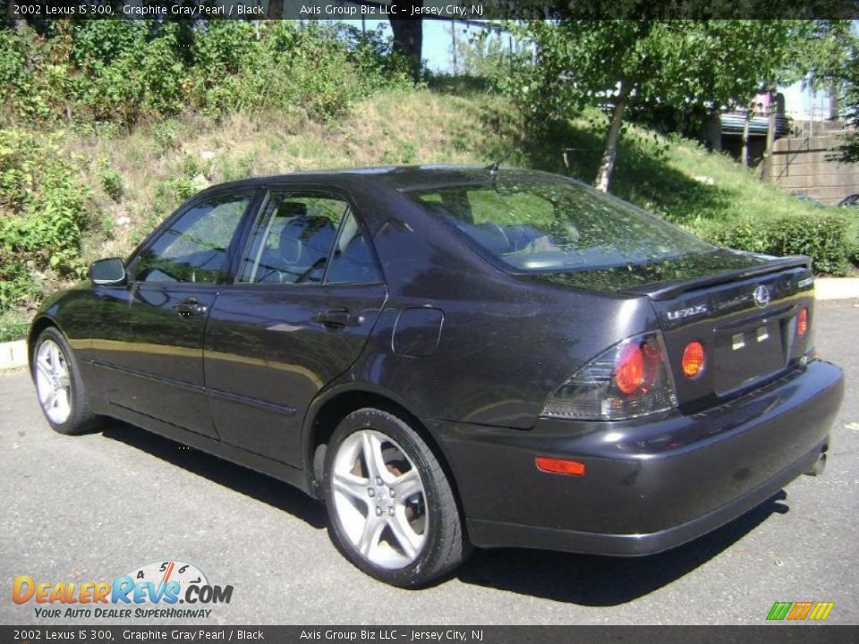 2002 Lexus IS 300 Graphite Gray Pearl / Black Photo #10