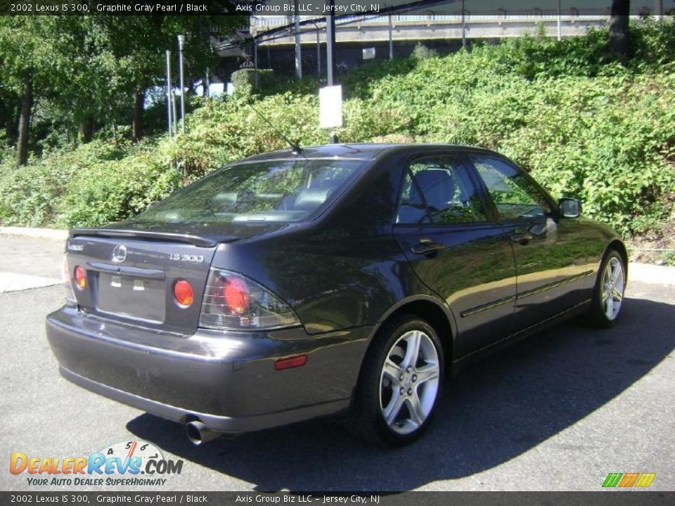 2002 Lexus IS 300 Graphite Gray Pearl / Black Photo #12
