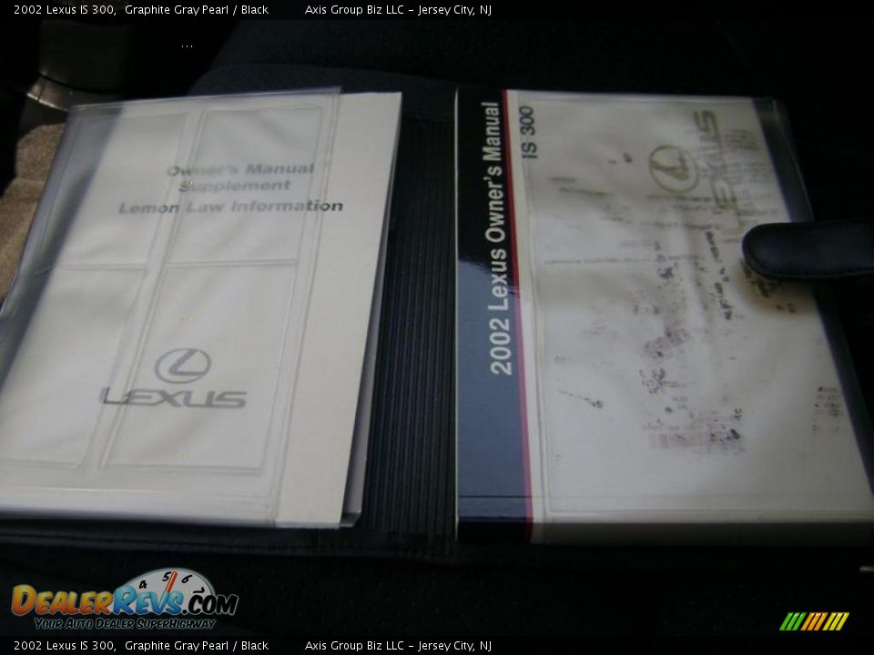 2002 Lexus IS 300 Graphite Gray Pearl / Black Photo #26