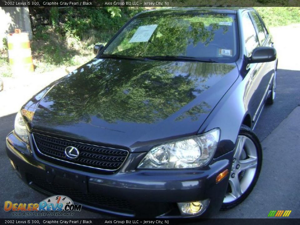2002 Lexus IS 300 Graphite Gray Pearl / Black Photo #28
