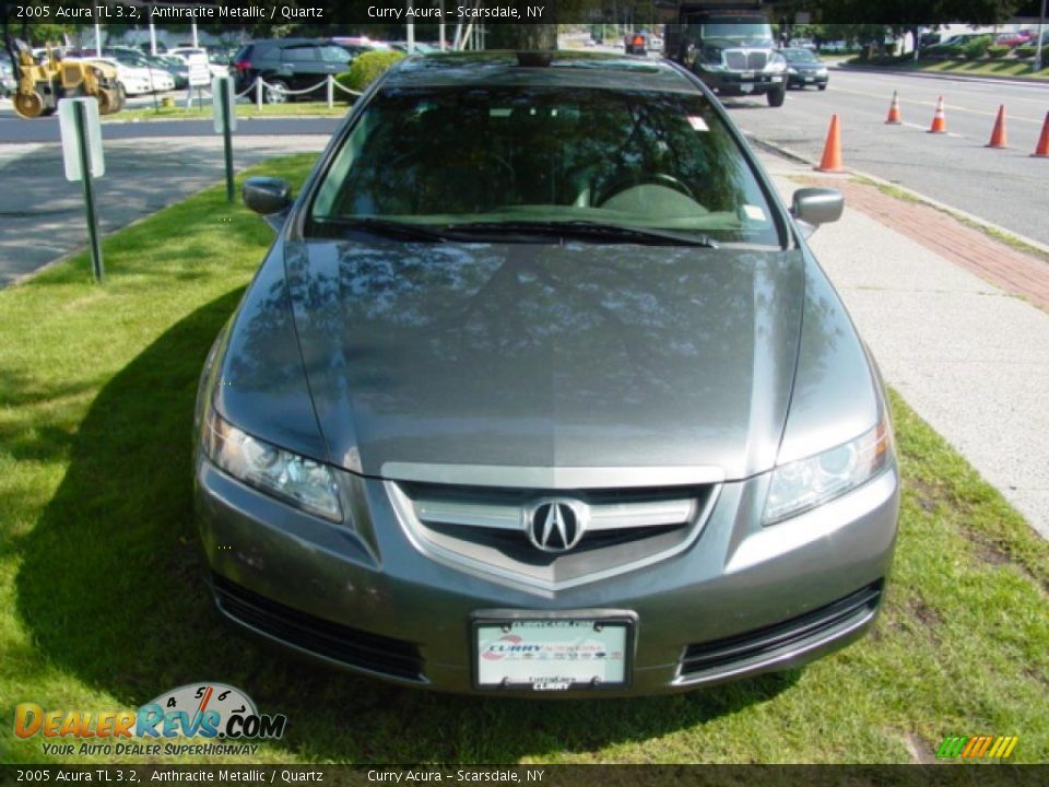 2005 Acura TL 3.2 Anthracite Metallic / Quartz Photo #3
