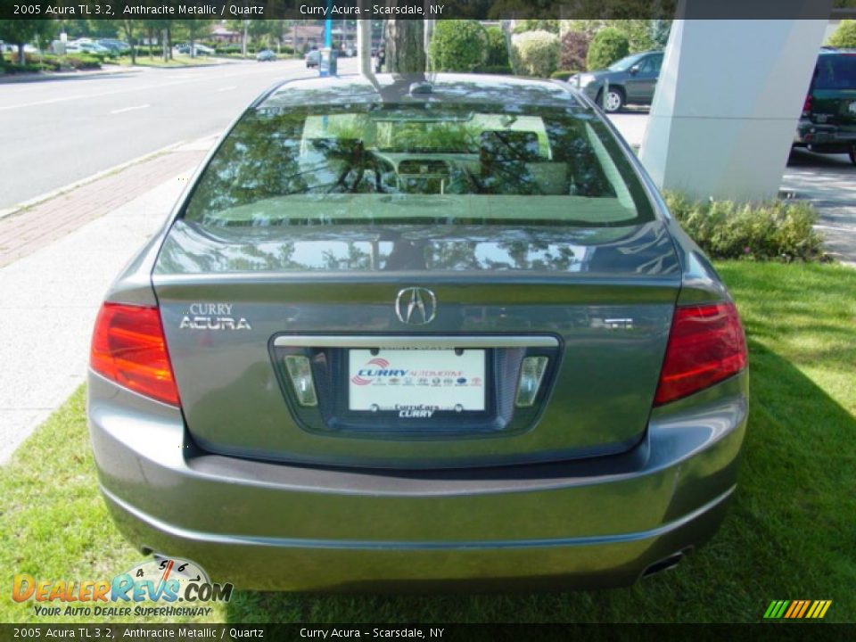 2005 Acura TL 3.2 Anthracite Metallic / Quartz Photo #6