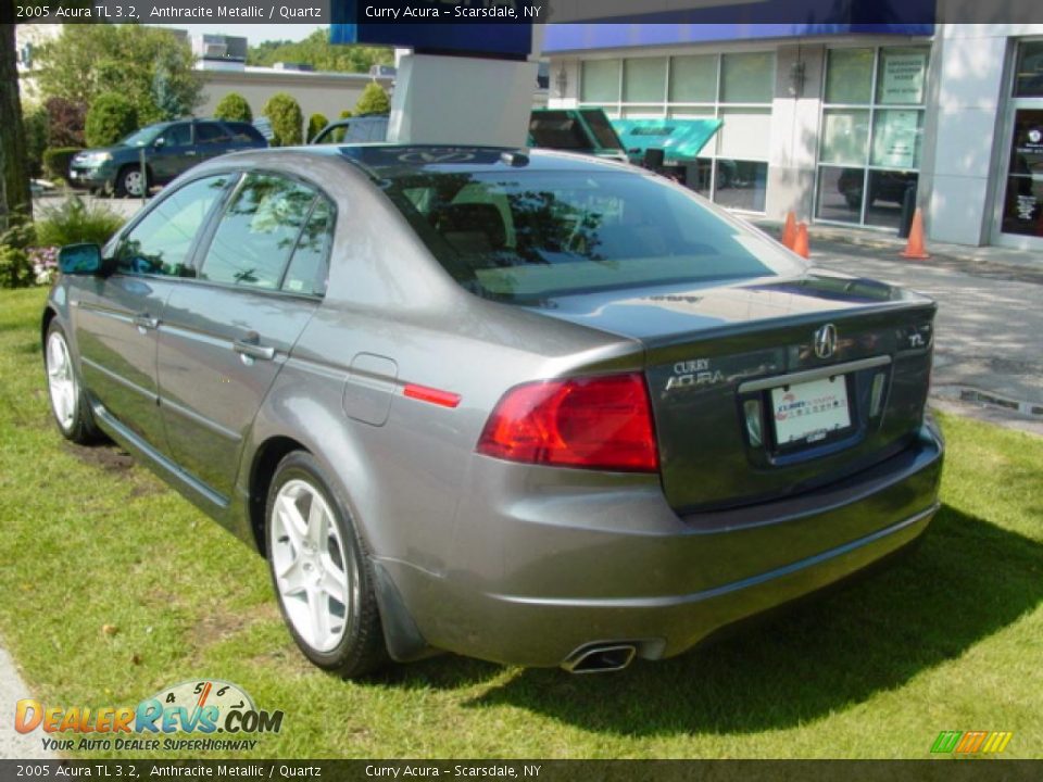 2005 Acura TL 3.2 Anthracite Metallic / Quartz Photo #7