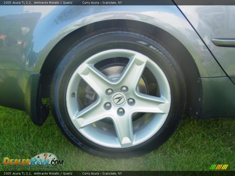 2005 Acura TL 3.2 Anthracite Metallic / Quartz Photo #10