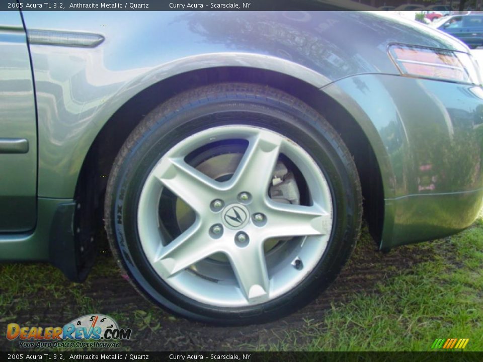 2005 Acura TL 3.2 Anthracite Metallic / Quartz Photo #11
