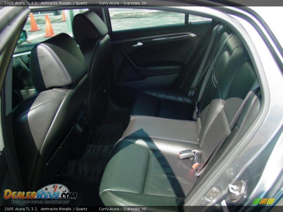 2005 Acura TL 3.2 Anthracite Metallic / Quartz Photo #13