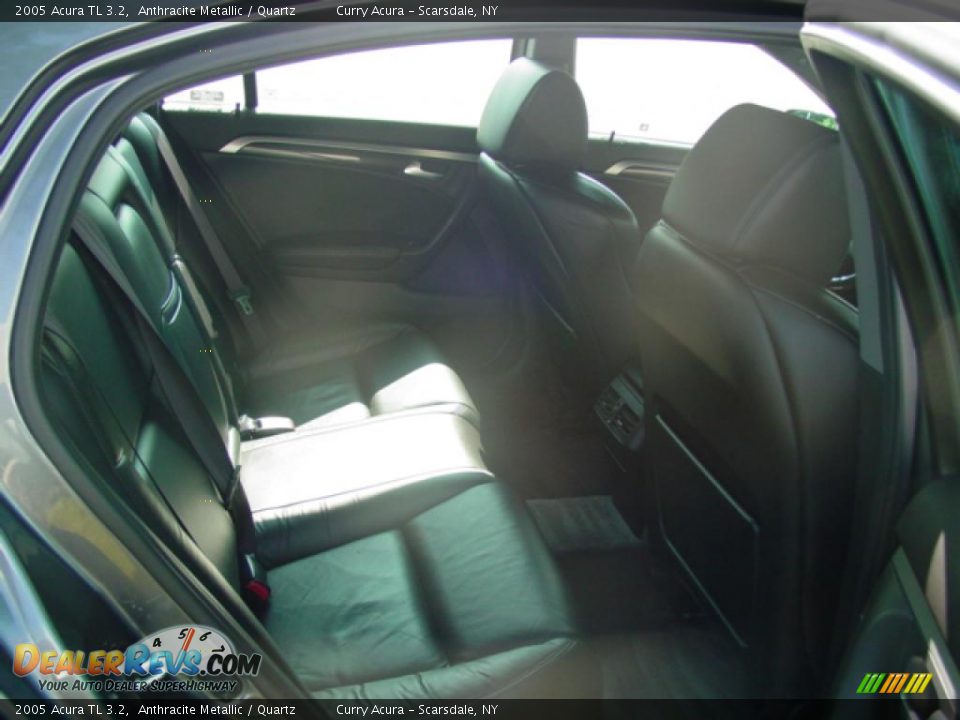2005 Acura TL 3.2 Anthracite Metallic / Quartz Photo #14