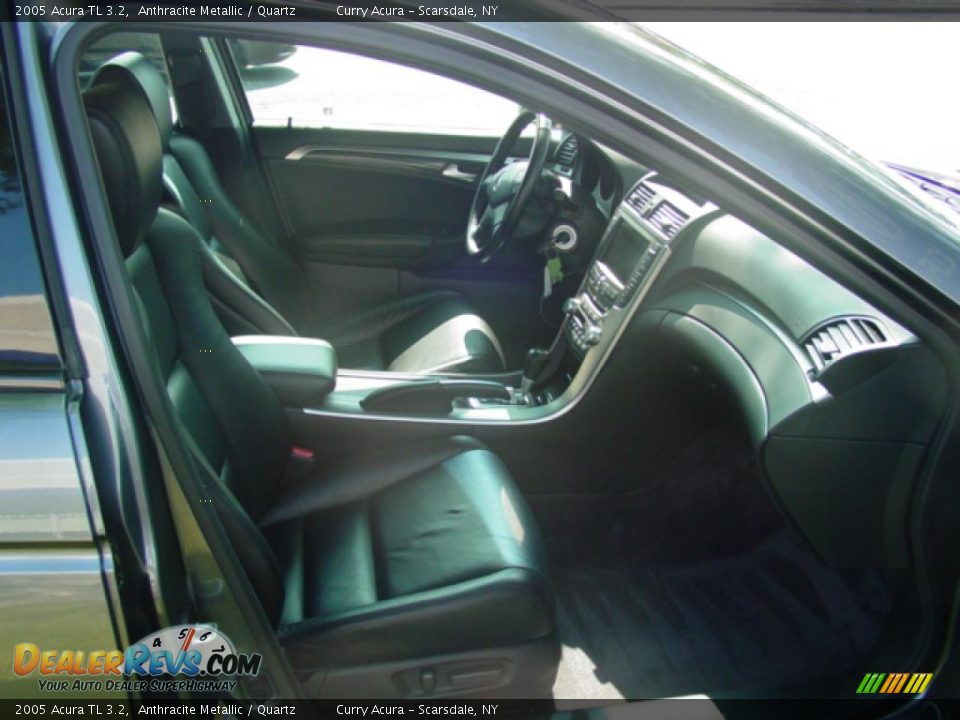 2005 Acura TL 3.2 Anthracite Metallic / Quartz Photo #15