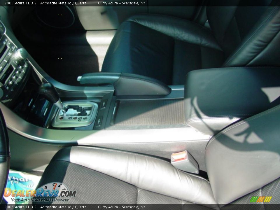 2005 Acura TL 3.2 Anthracite Metallic / Quartz Photo #17