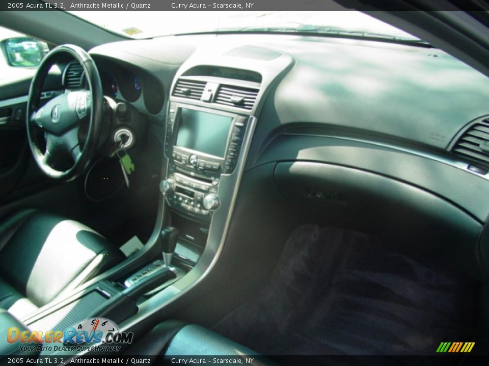 2005 Acura TL 3.2 Anthracite Metallic / Quartz Photo #18