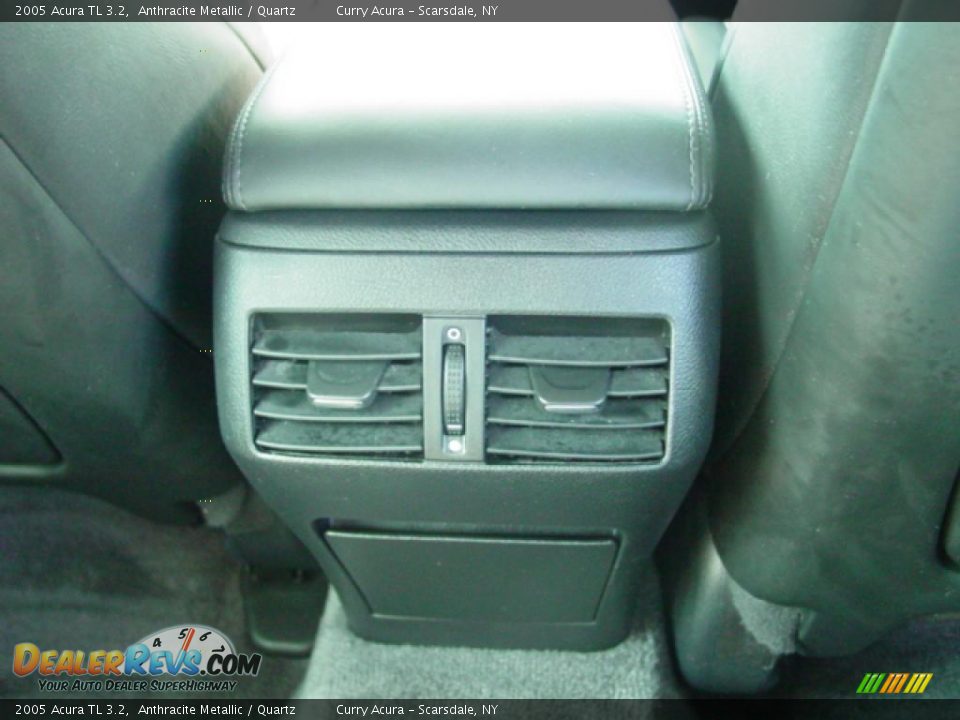 2005 Acura TL 3.2 Anthracite Metallic / Quartz Photo #19