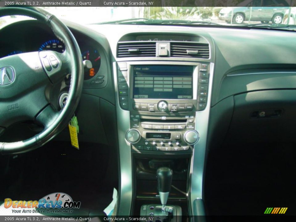 2005 Acura TL 3.2 Anthracite Metallic / Quartz Photo #20