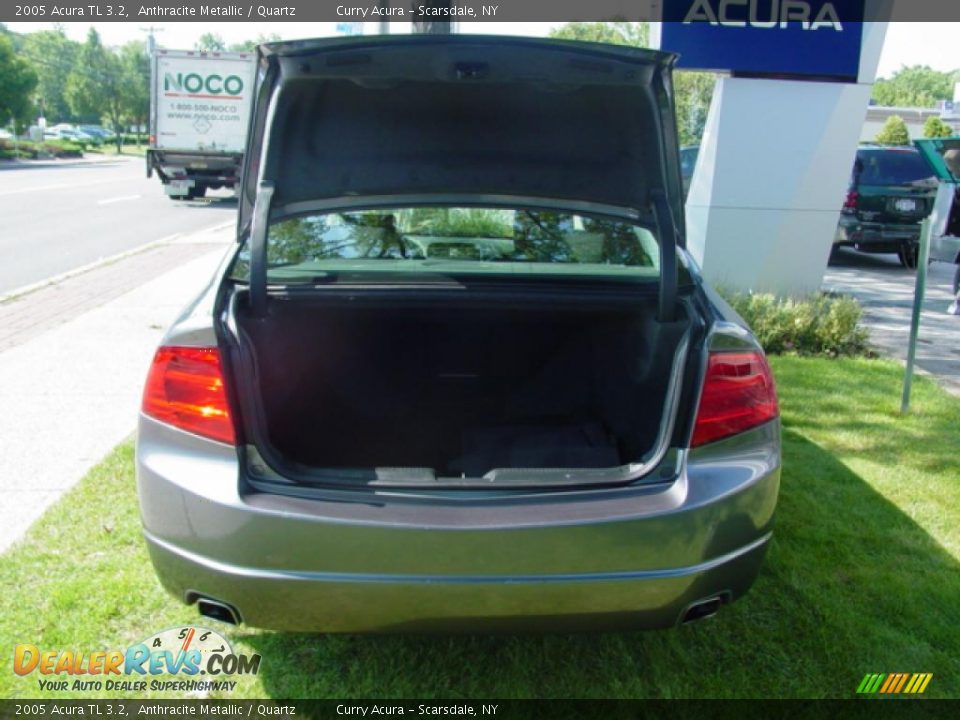 2005 Acura TL 3.2 Anthracite Metallic / Quartz Photo #24