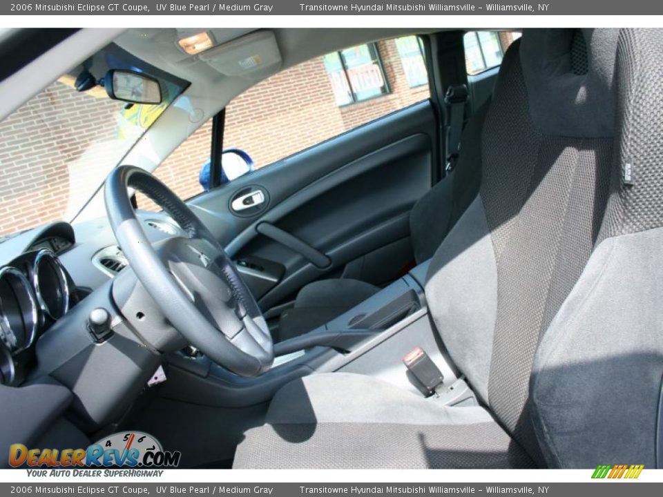 2006 Mitsubishi Eclipse GT Coupe UV Blue Pearl / Medium Gray Photo #5
