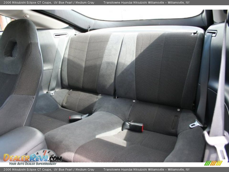2006 Mitsubishi Eclipse GT Coupe UV Blue Pearl / Medium Gray Photo #6