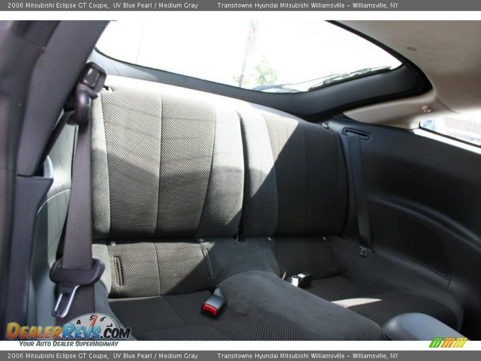 2006 Mitsubishi Eclipse GT Coupe UV Blue Pearl / Medium Gray Photo #8