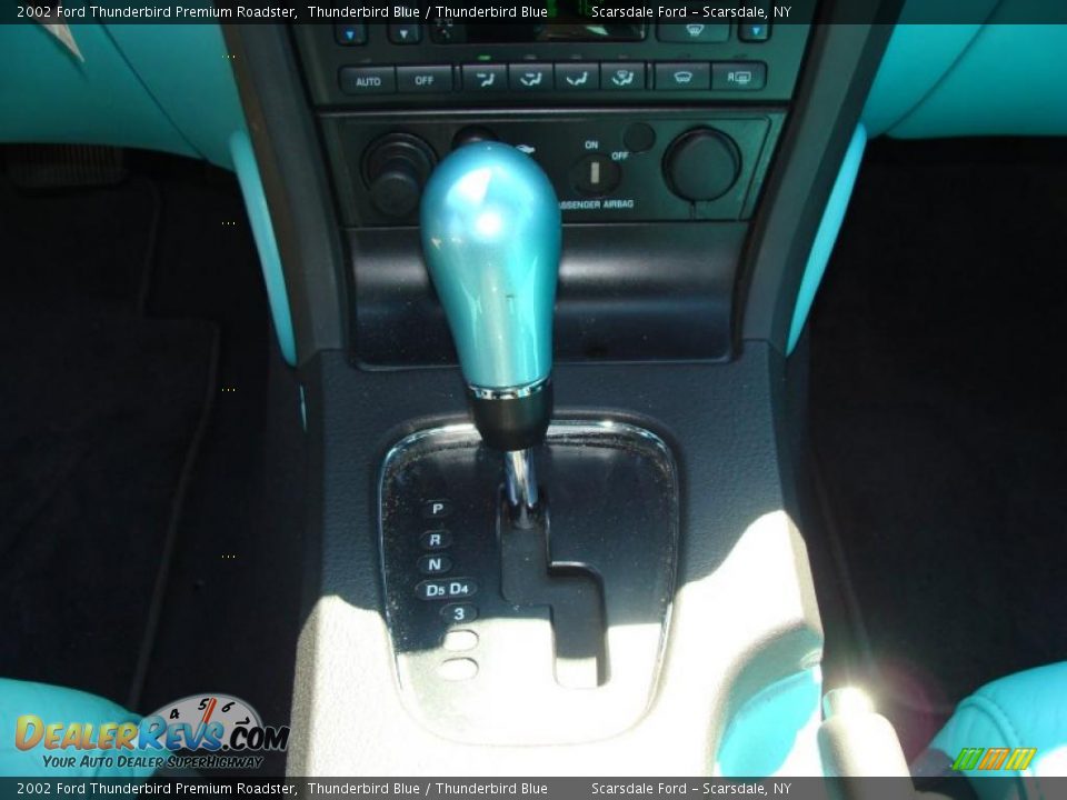 2002 Ford Thunderbird Premium Roadster Thunderbird Blue / Thunderbird Blue Photo #18
