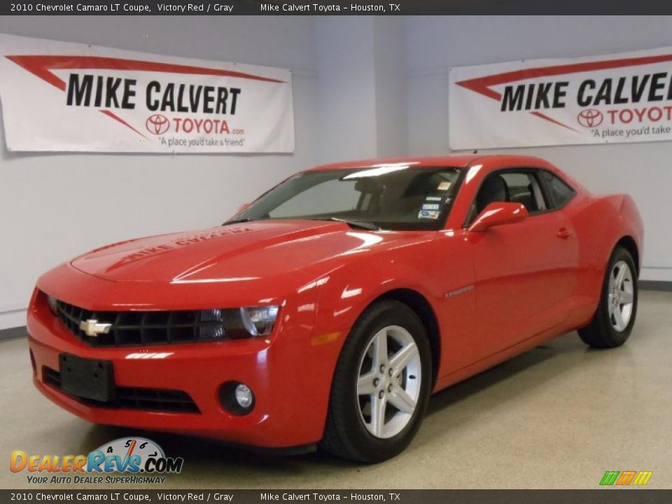 2010 Chevrolet Camaro LT Coupe Victory Red / Gray Photo #1