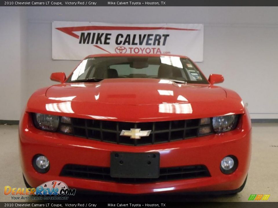 2010 Chevrolet Camaro LT Coupe Victory Red / Gray Photo #2