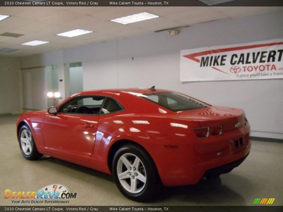 2010 Chevrolet Camaro LT Coupe Victory Red / Gray Photo #5