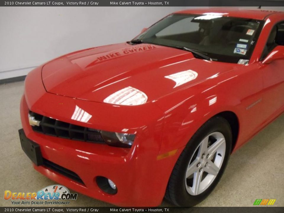 2010 Chevrolet Camaro LT Coupe Victory Red / Gray Photo #6